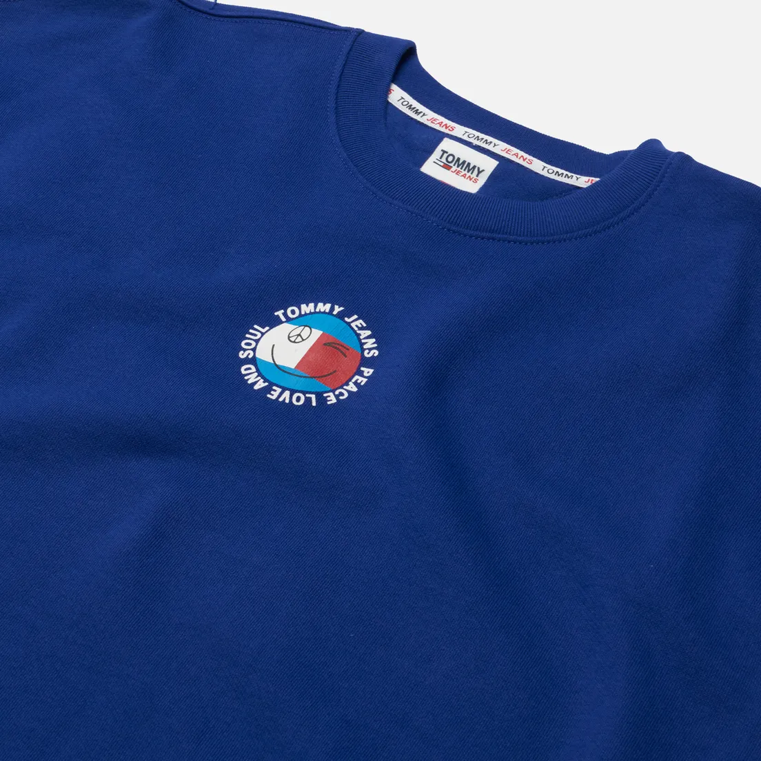 Tommy Jeans Мужская толстовка Smiley Peace Logo Crew Neck