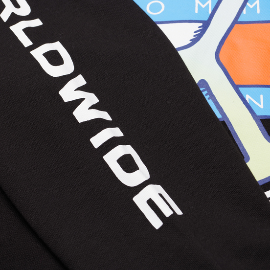 Мужская толстовка Tommy Jeans Together World Peace Hoodie Black