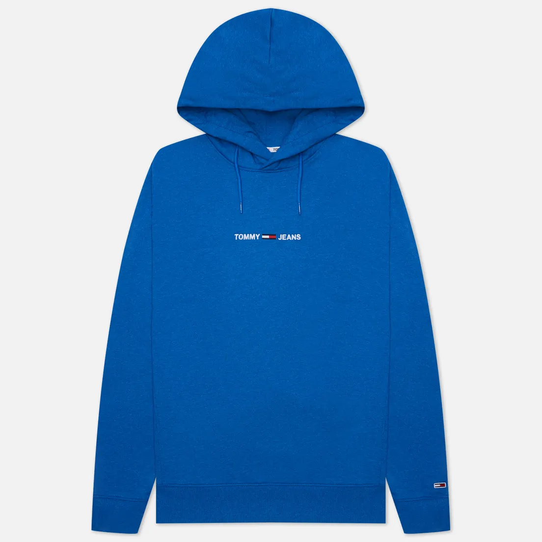 Tommy Jeans Мужская толстовка Straight Logo Heathered Hoodie