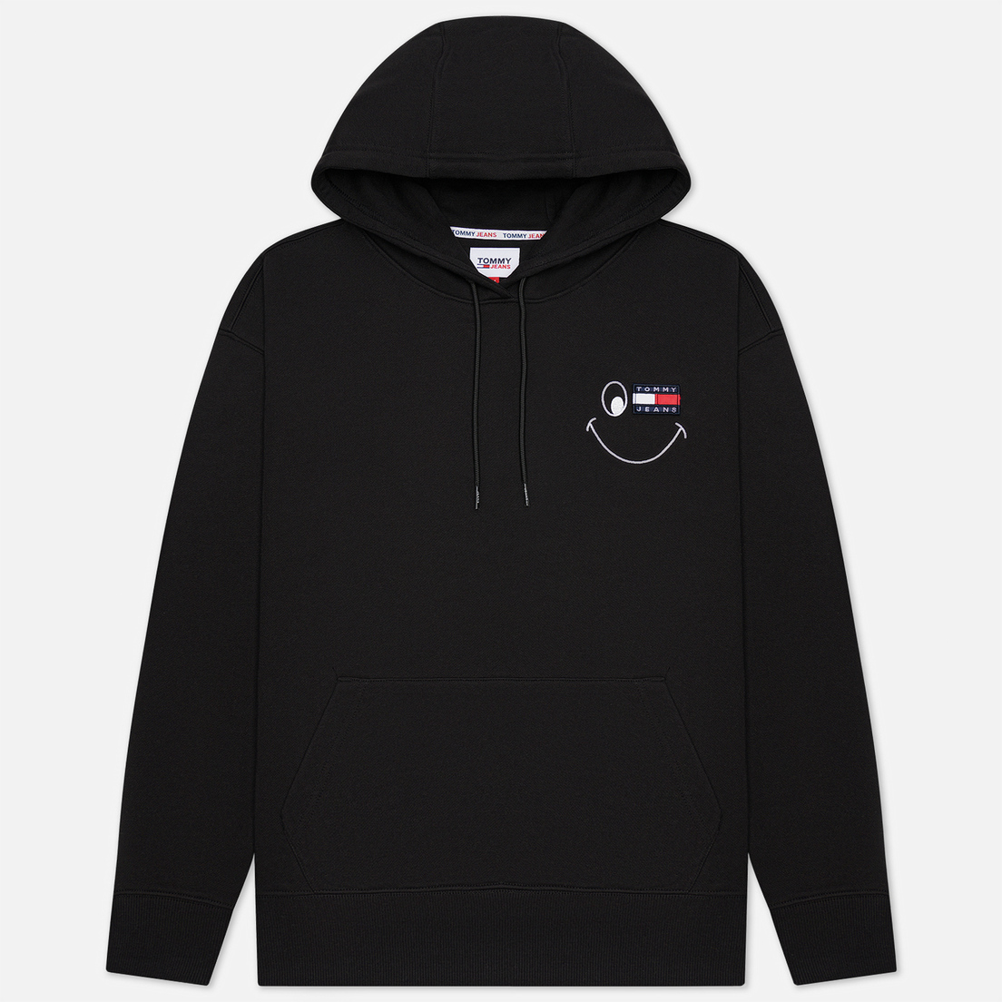 Tommy Jeans Мужская толстовка Badge Smiley Relaxed Fit Hoodie