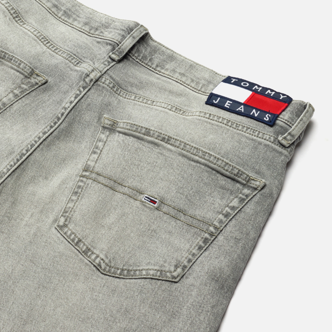 Мужские джинсы Tommy Jeans, цвет серый, размер 34/32 DM0DM120701BZ Dad Regular Tapered CE681 - фото 3