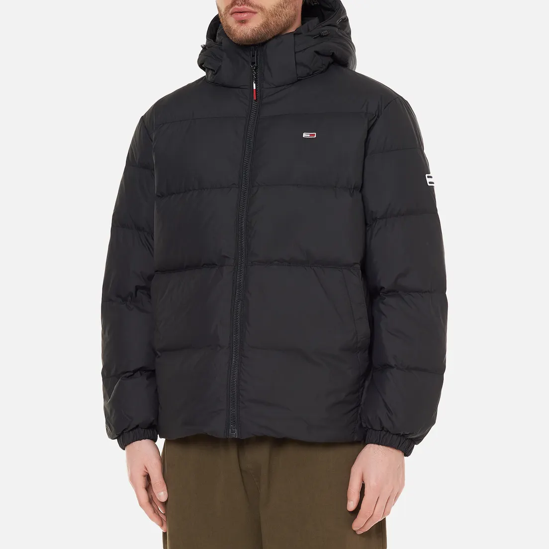 Tommy Jeans Мужской пуховик Essential Down Hooded