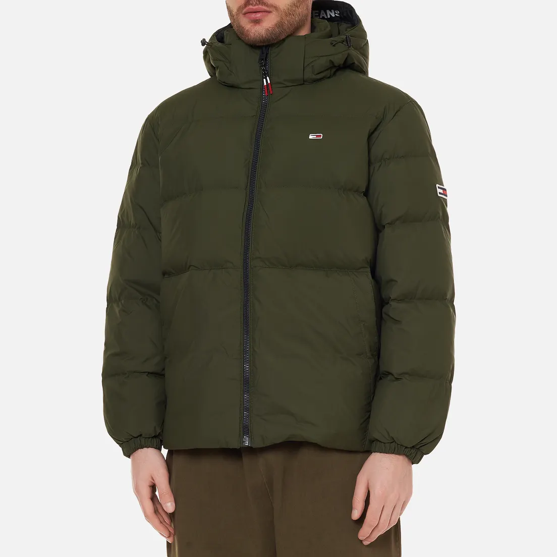 Tommy Jeans Мужской пуховик Essential Down Hooded