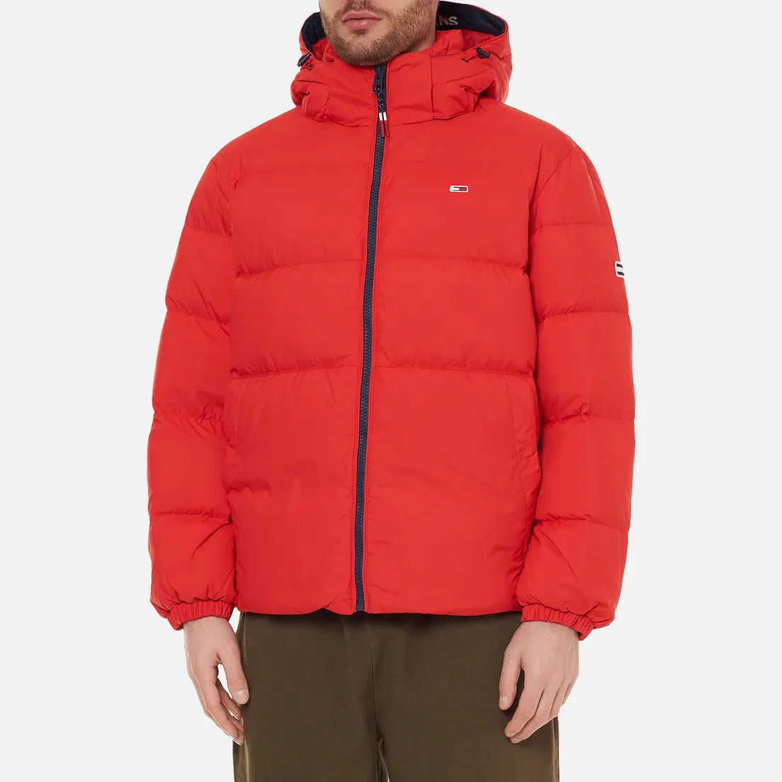 Tommy Jeans Мужской пуховик Essential Down Hooded