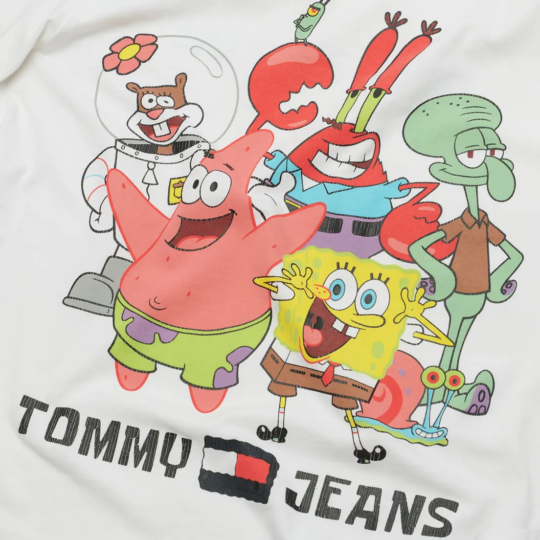 Tommy Jeans Мужская футболка x Sponge Bob Square Pants
