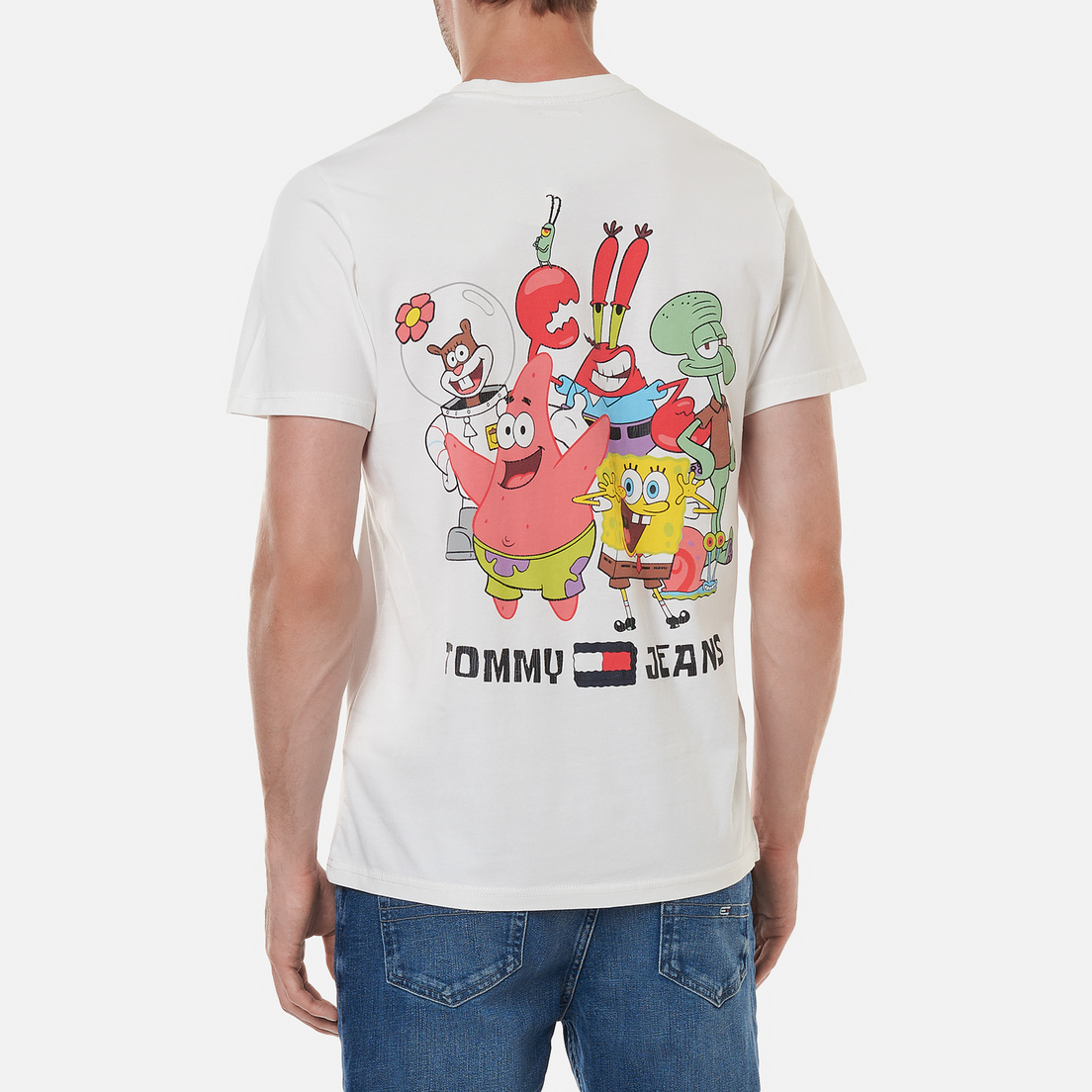 Tommy Jeans Мужская футболка x Sponge Bob Square Pants