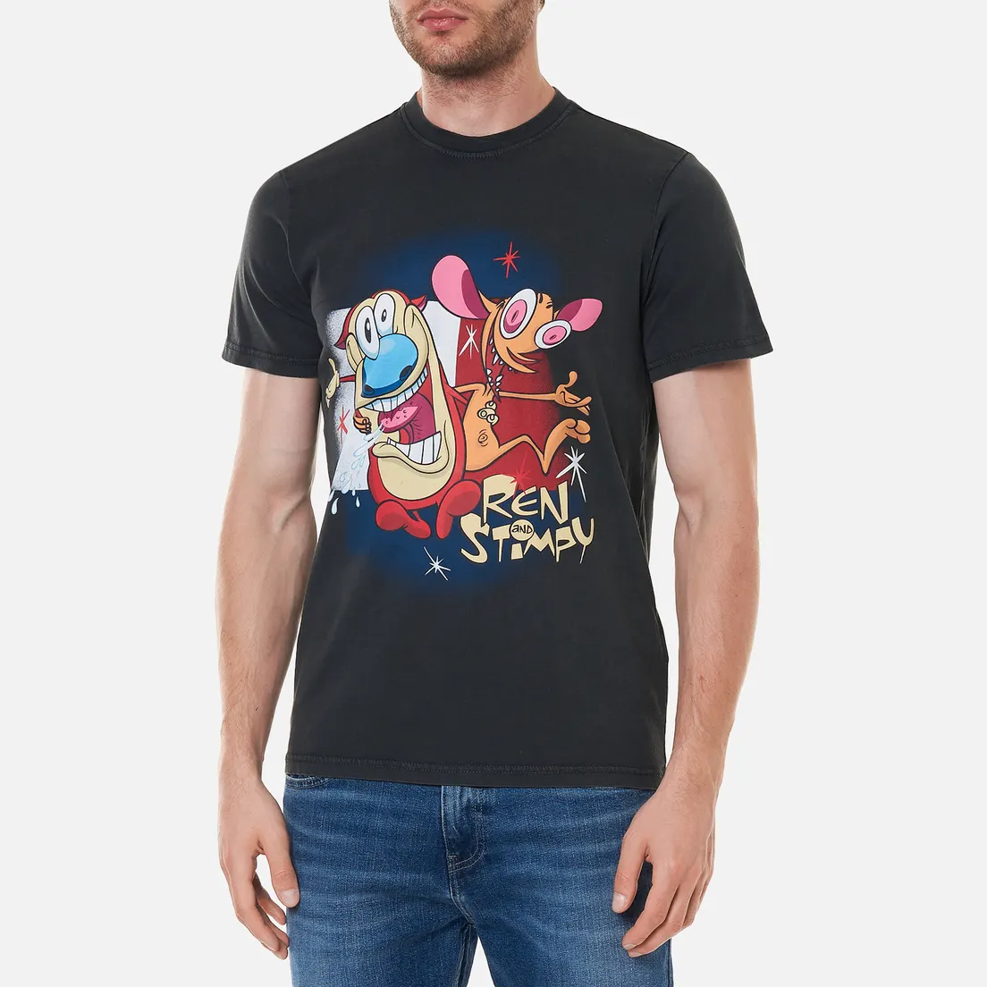 Tommy Jeans Мужская футболка x Ren And Stimpy