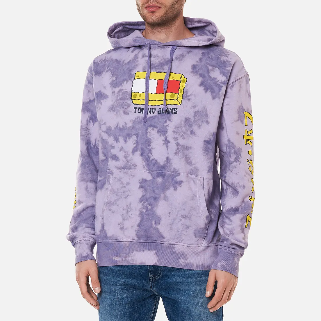Tommy Jeans Мужская толстовка x Sponge Bob Square Pants Hoodie