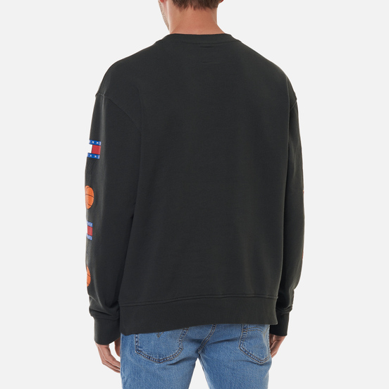 Мужская толстовка Tommy Jeans x Space Jam Crew Neck Blackout