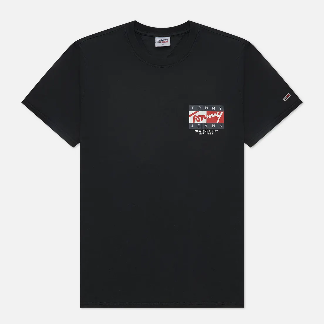 Tommy Jeans Мужская футболка Vintage Flag Signature Logo