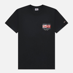 Мужская футболка Tommy Jeans Vintage Flag Signature Logo Black