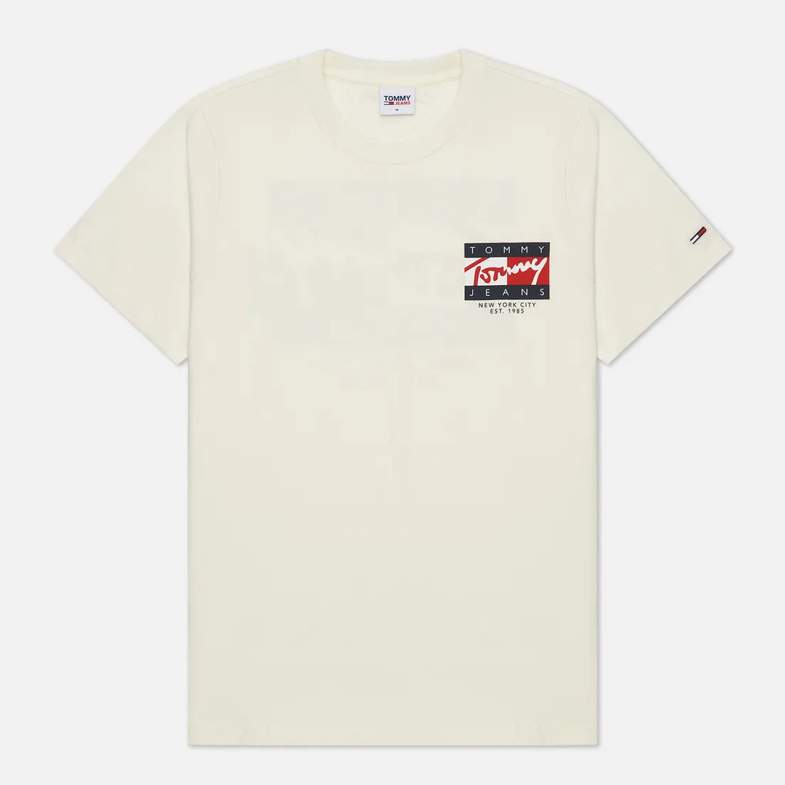 Tommy Jeans Мужская футболка Vintage Flag Signature Logo