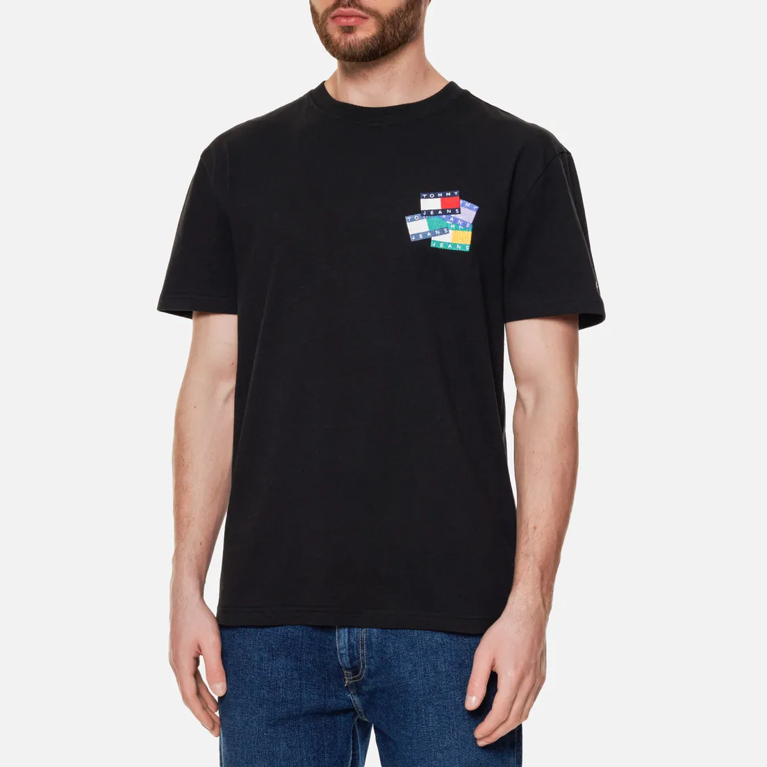Tommy Jeans Мужская футболка Badge Overlay