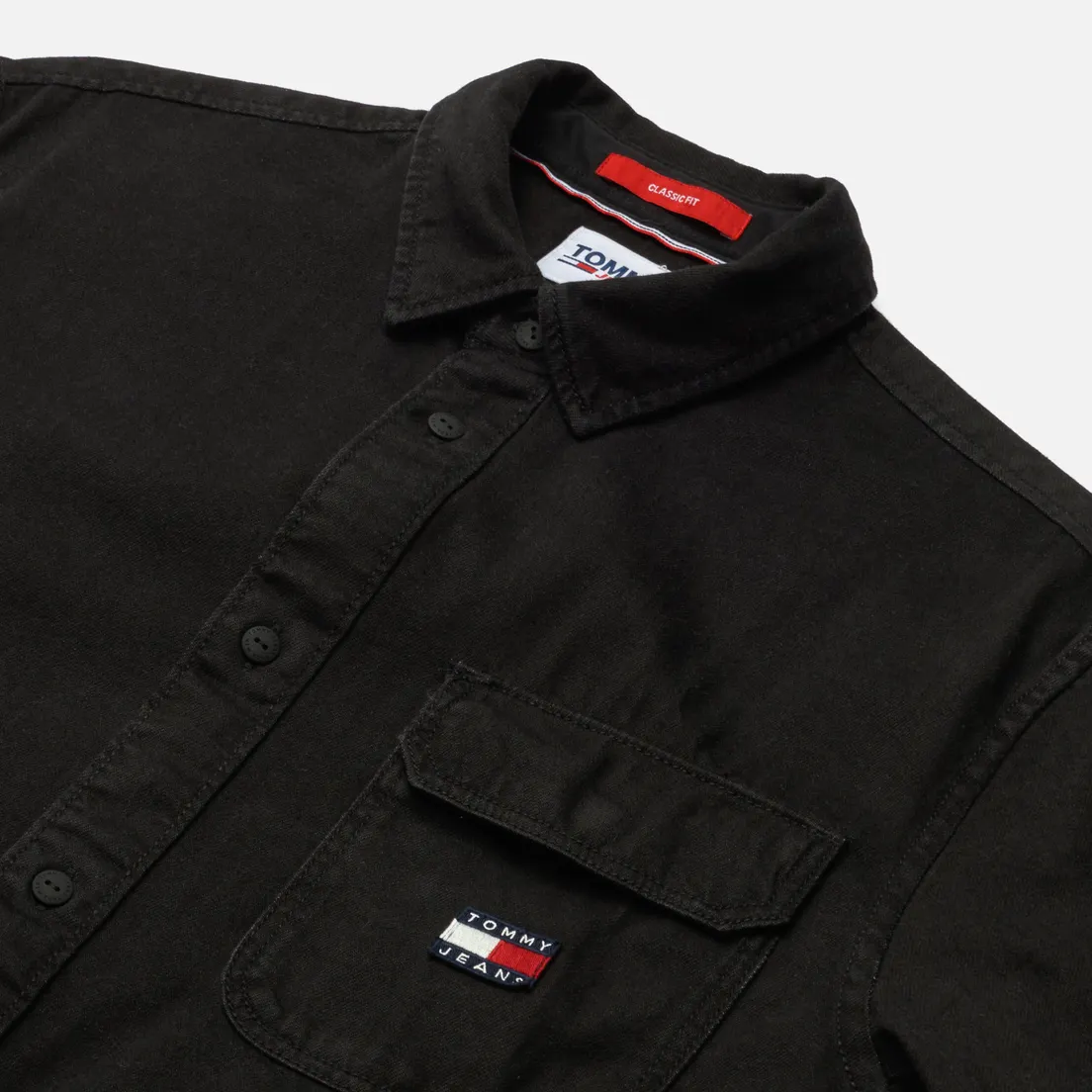 Tommy Jeans Мужская рубашка True Black Denim