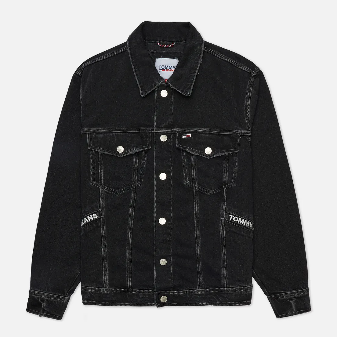 Tommy Jeans Мужская джинсовая куртка Oversized Util Trucker CE773