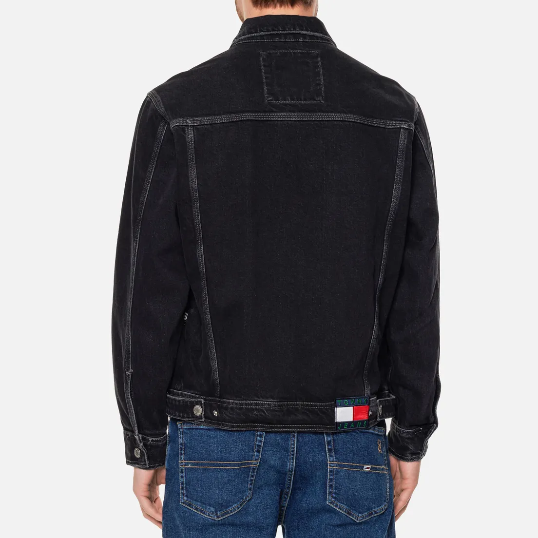 Tommy Jeans Мужская джинсовая куртка Oversized Util Trucker CE773