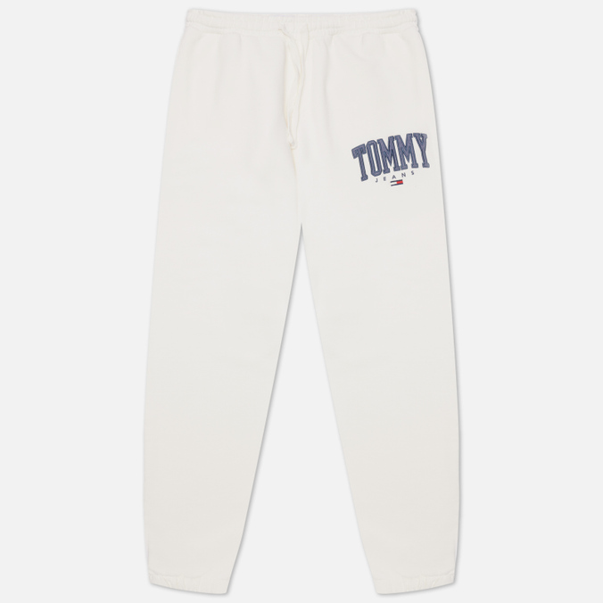 Мужские брюки Tommy Jeans, цвет белый, размер XL DM0DM12548YA8 ABO Collegiate - фото 1
