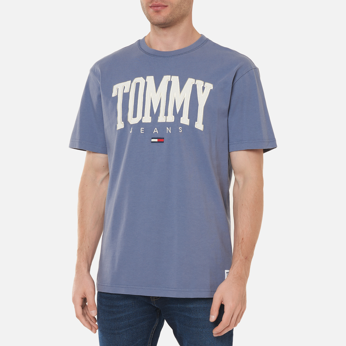 Tommy Jeans Мужская футболка ABO Collegiate Crew Neck