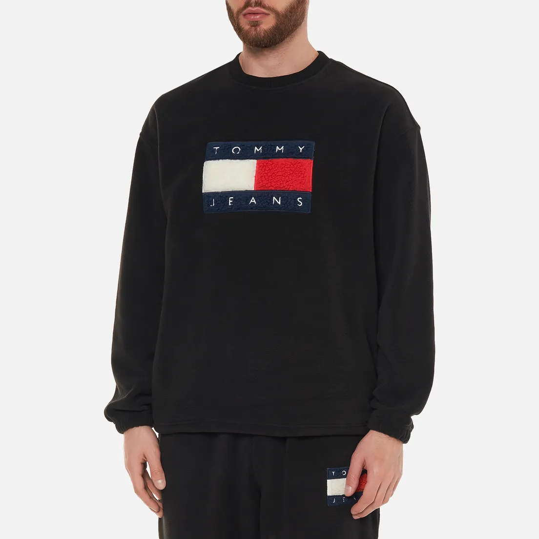 Tommy Jeans Мужская толстовка ABO Polar Fleece Crew Neck