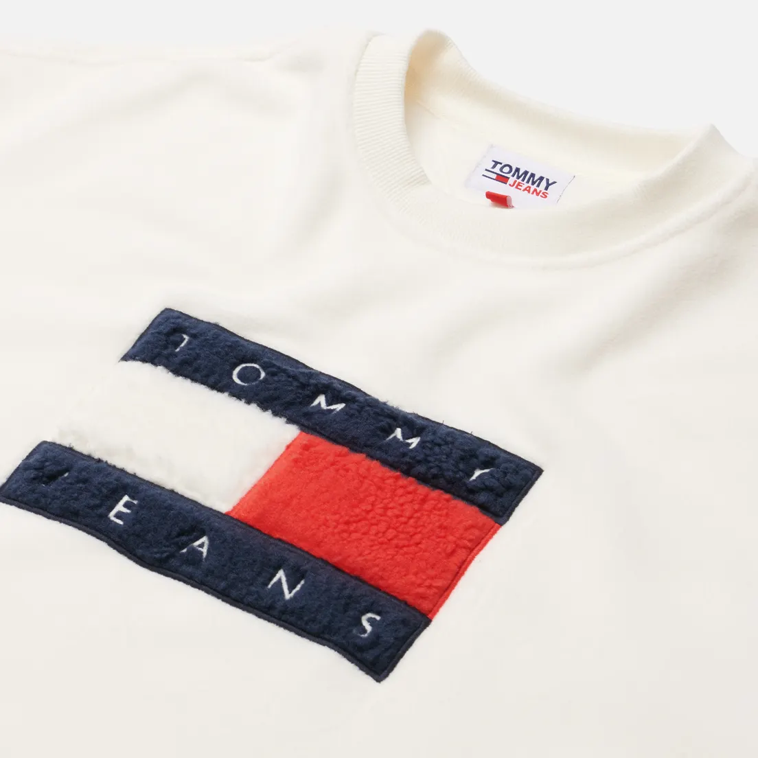 Tommy Jeans Мужская толстовка ABO Polar Fleece Crew Neck