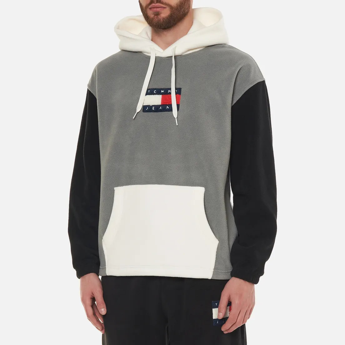 Tommy Jeans Мужская толстовка ABO Polar Color Block Hoodie