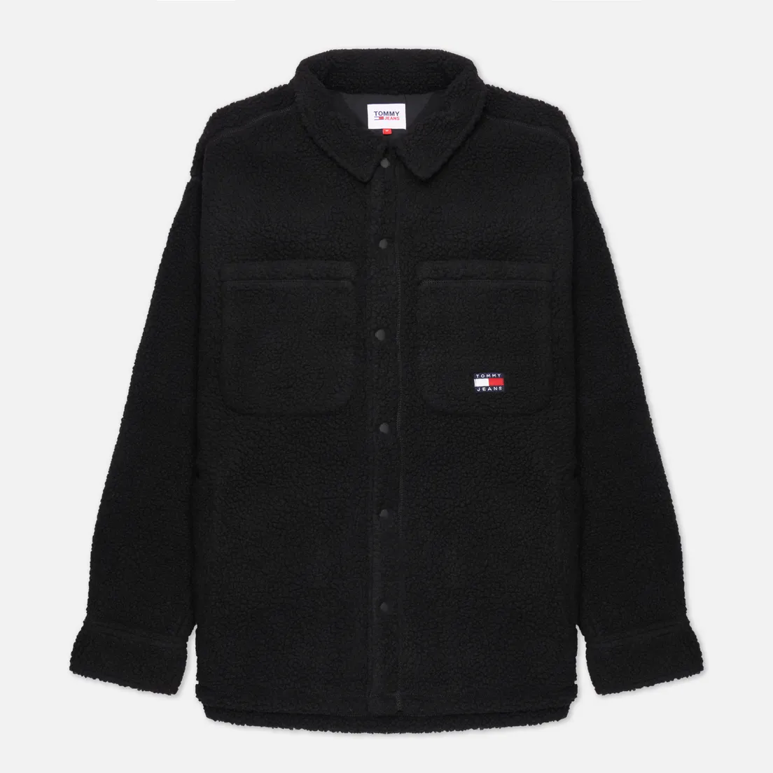 Tommy Jeans Мужская рубашка ABO Sherpa Shacket
