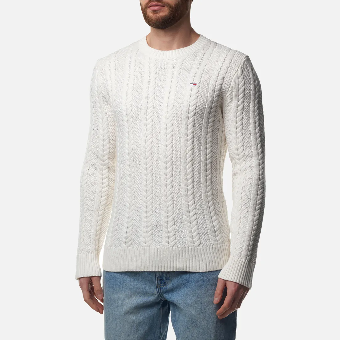 Tommy Jeans Мужской свитер Regular Cable