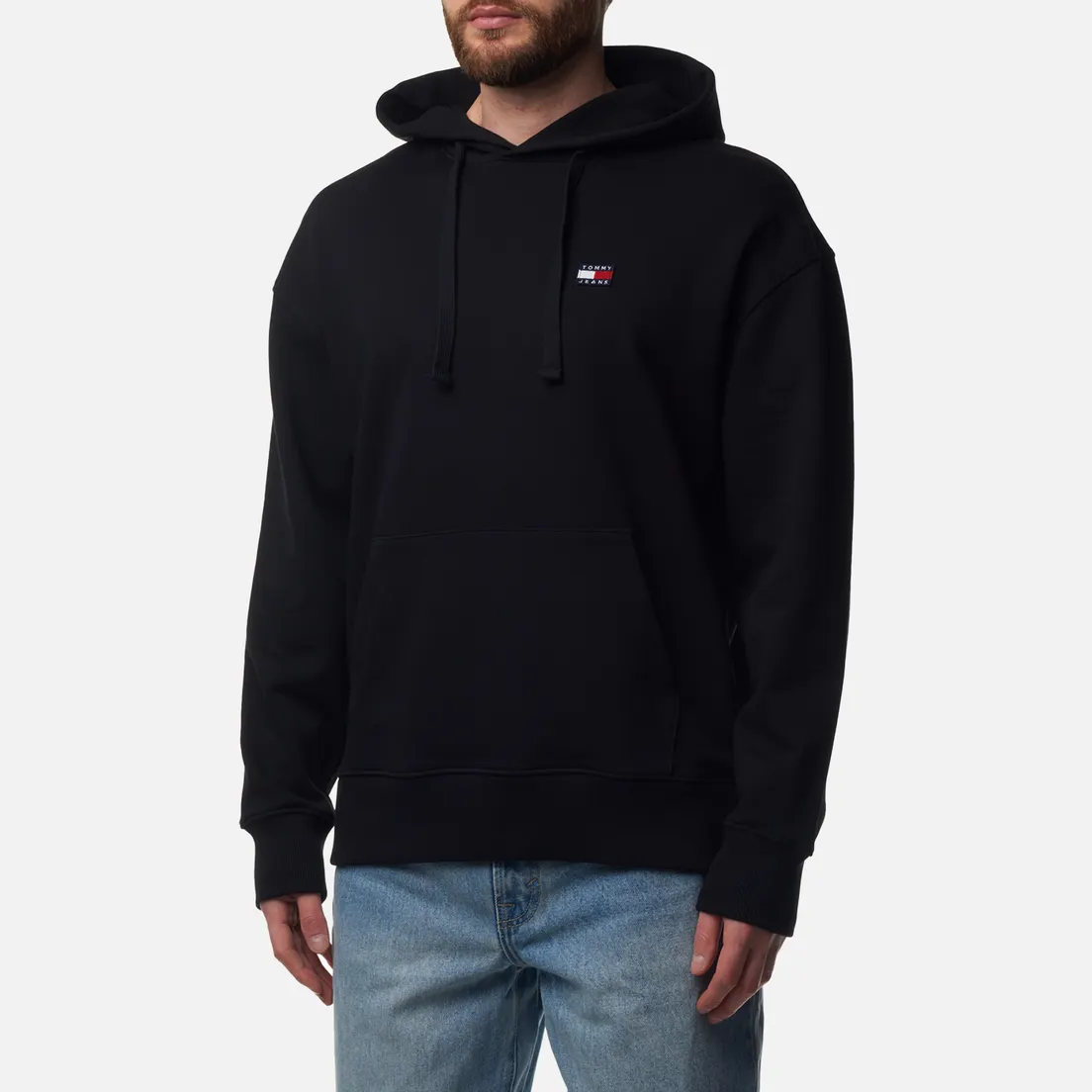 Tommy Jeans Мужская толстовка Small Badge Relaxed Hoodie