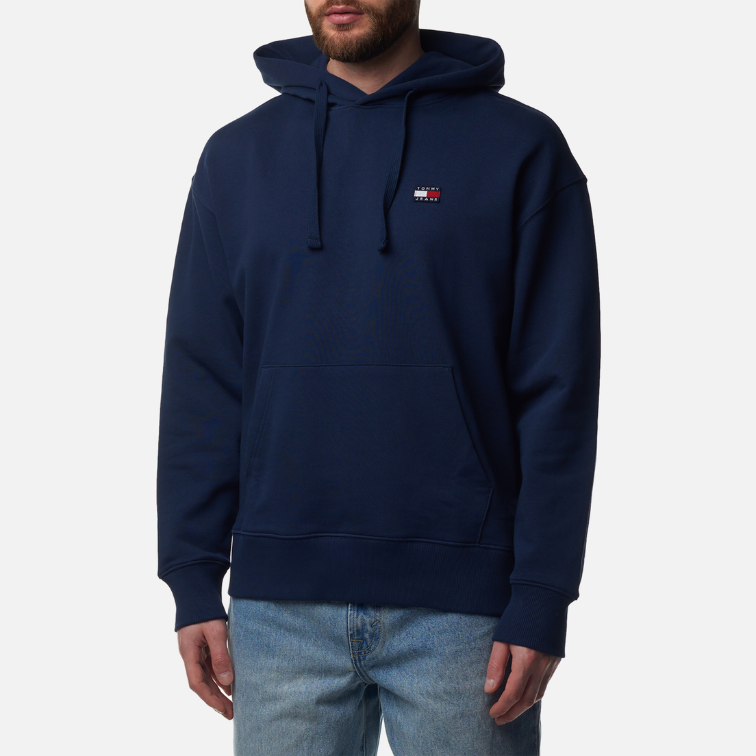 Tommy Jeans Мужская толстовка Small Badge Relaxed Hoodie