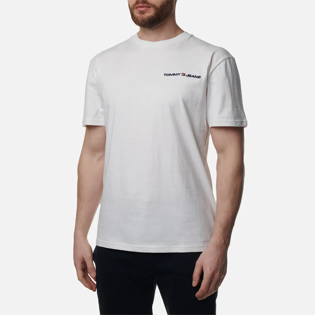 Tommy Jeans Мужская футболка Classics Linear Chest