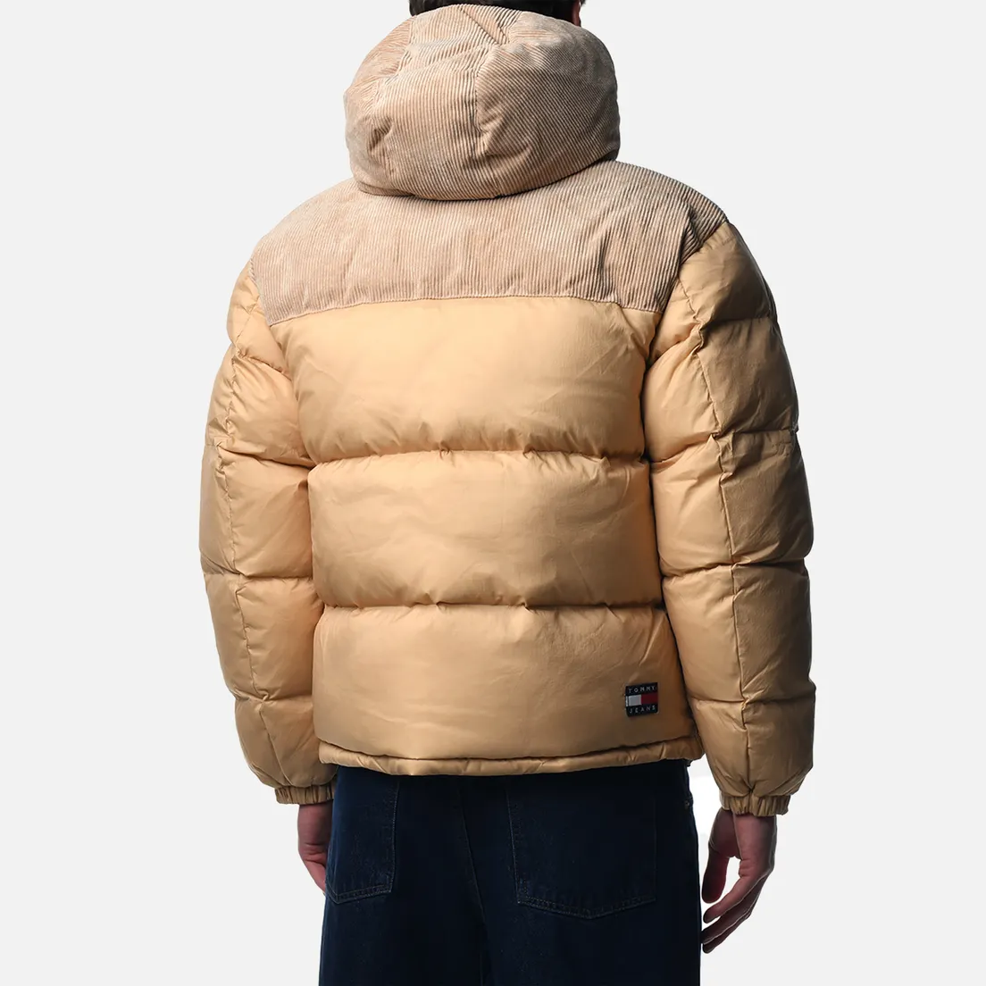 Tommy Jeans Мужской пуховик Cord Mix Alaska Puffer