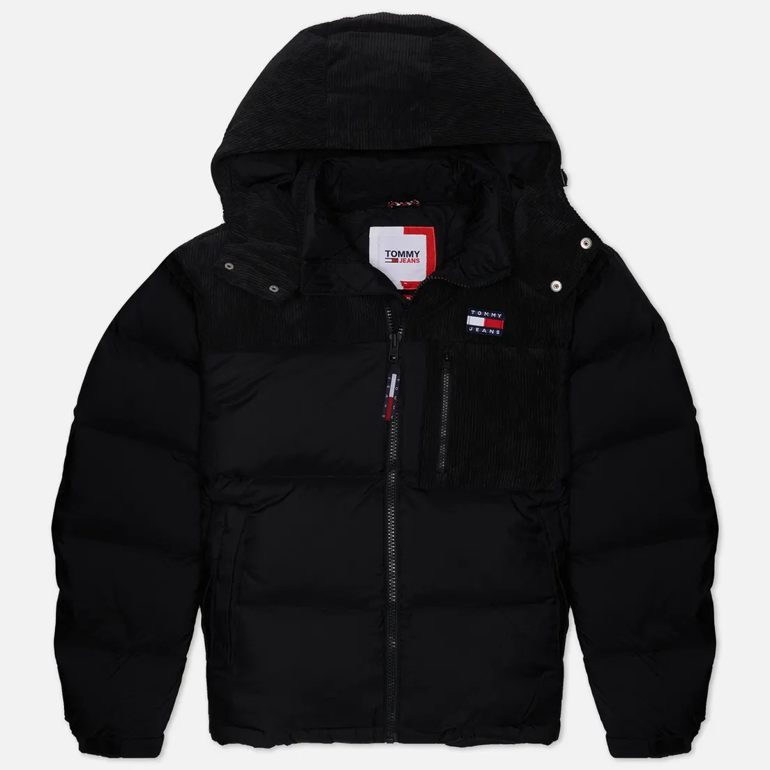 Tommy Jeans Мужской пуховик Cord Mix Alaska Puffer