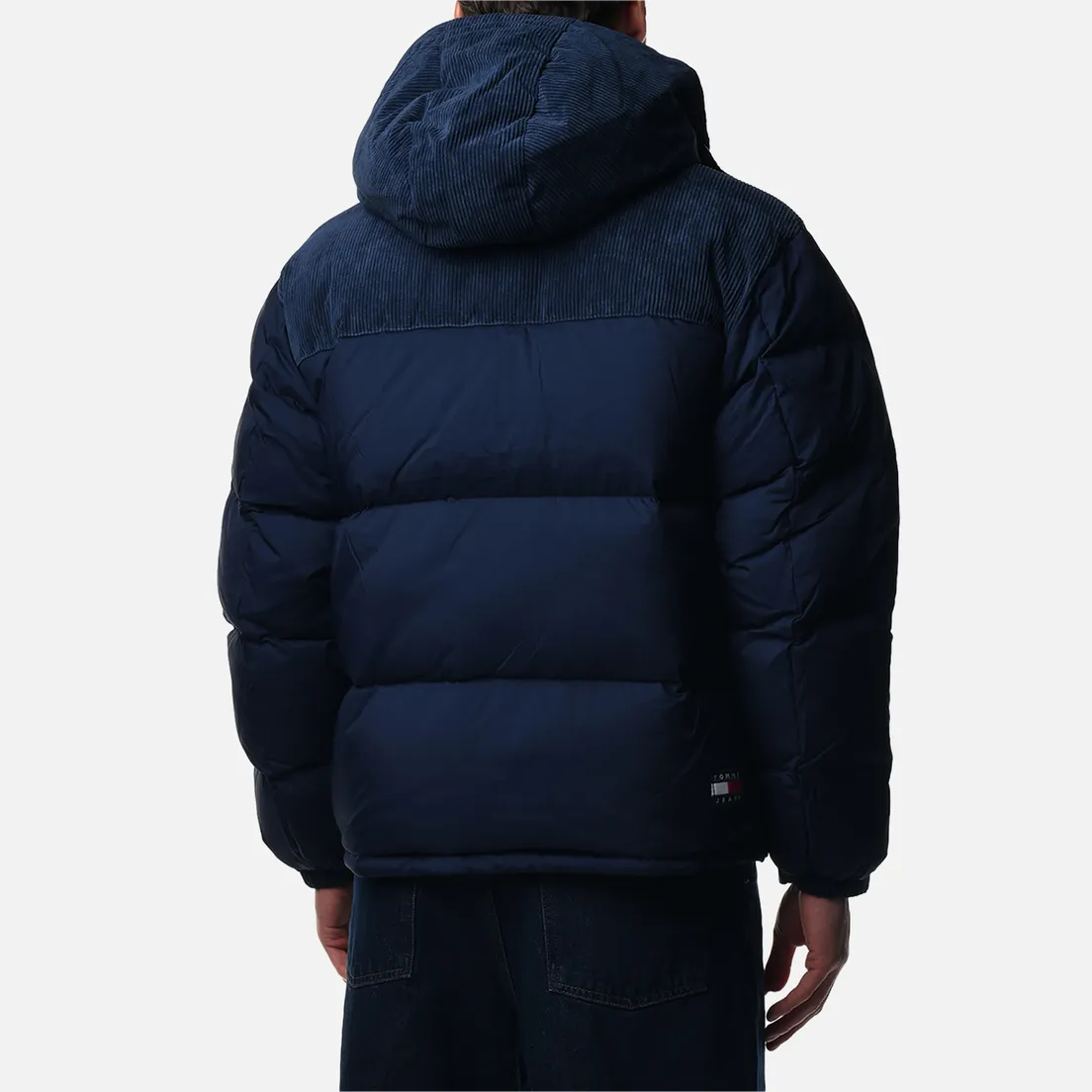 Tommy Jeans Мужской пуховик Cord Mix Alaska Puffer