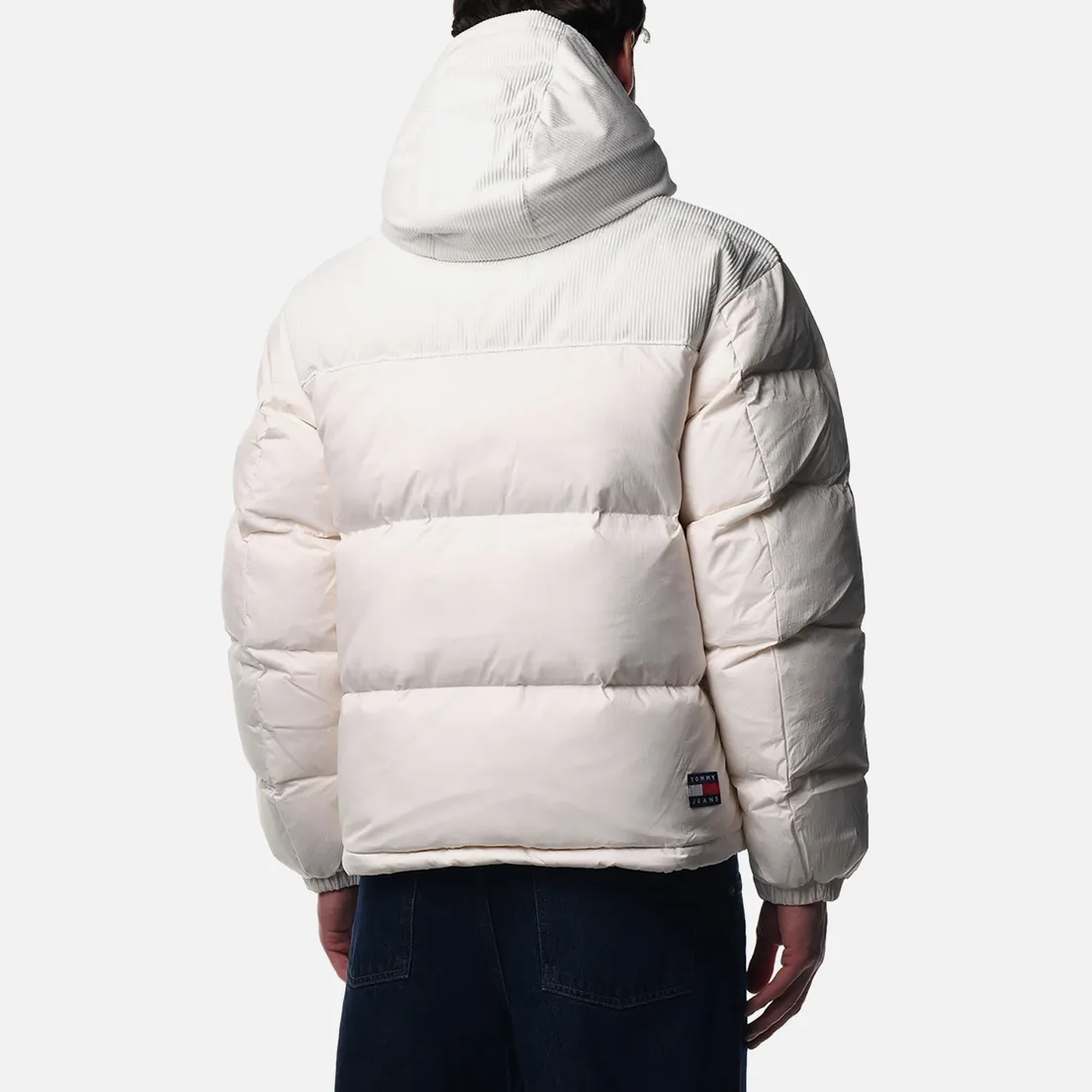 Tommy Jeans Мужской пуховик Cord Mix Alaska Puffer