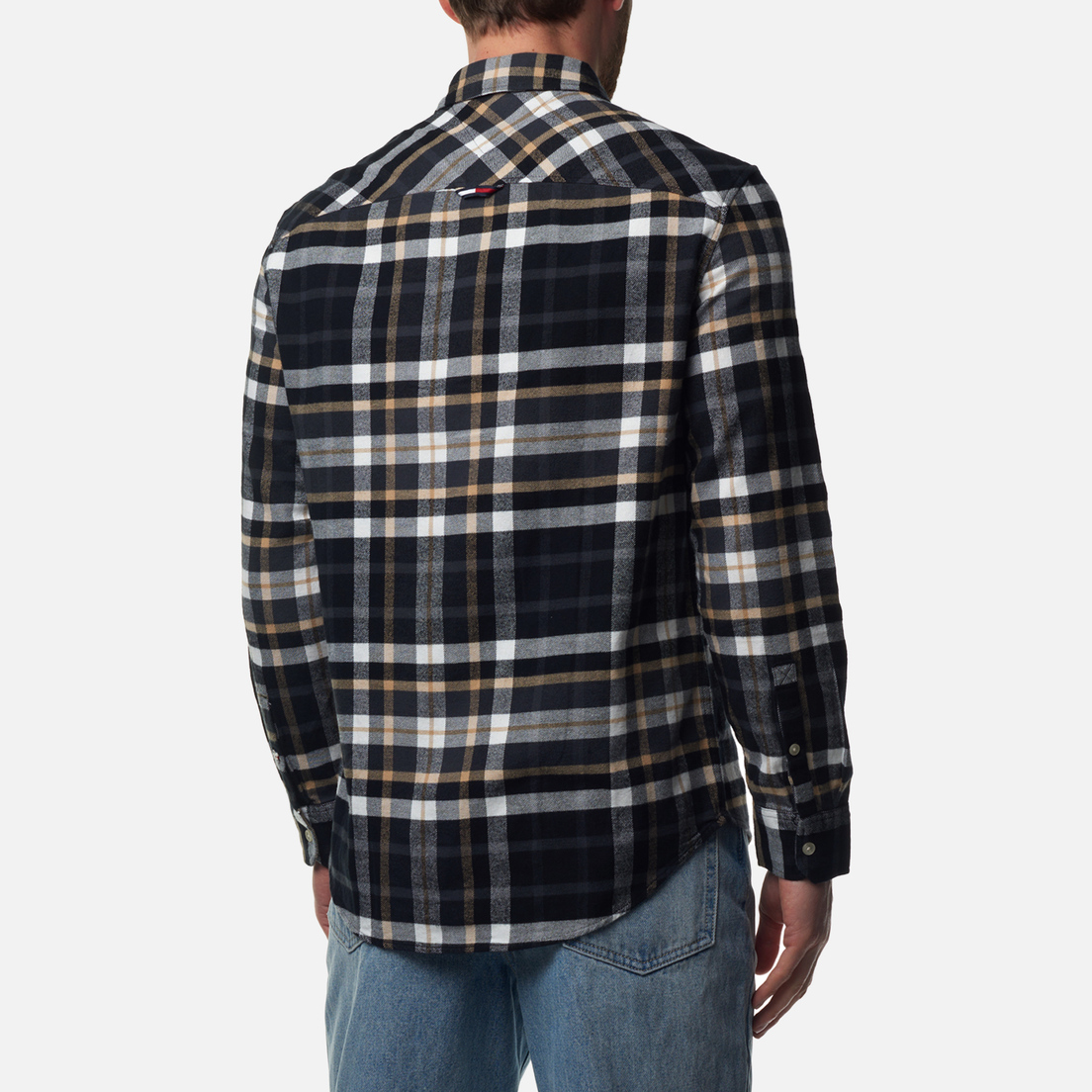 Tommy Jeans Мужская рубашка Essential Check Classic Fit Flannel
