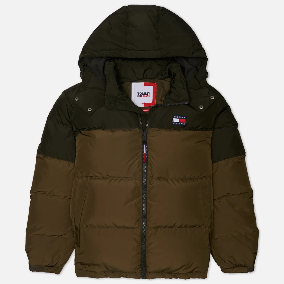 Tommy Jeans Мужской пуховик Alaska Colorblock Puffer