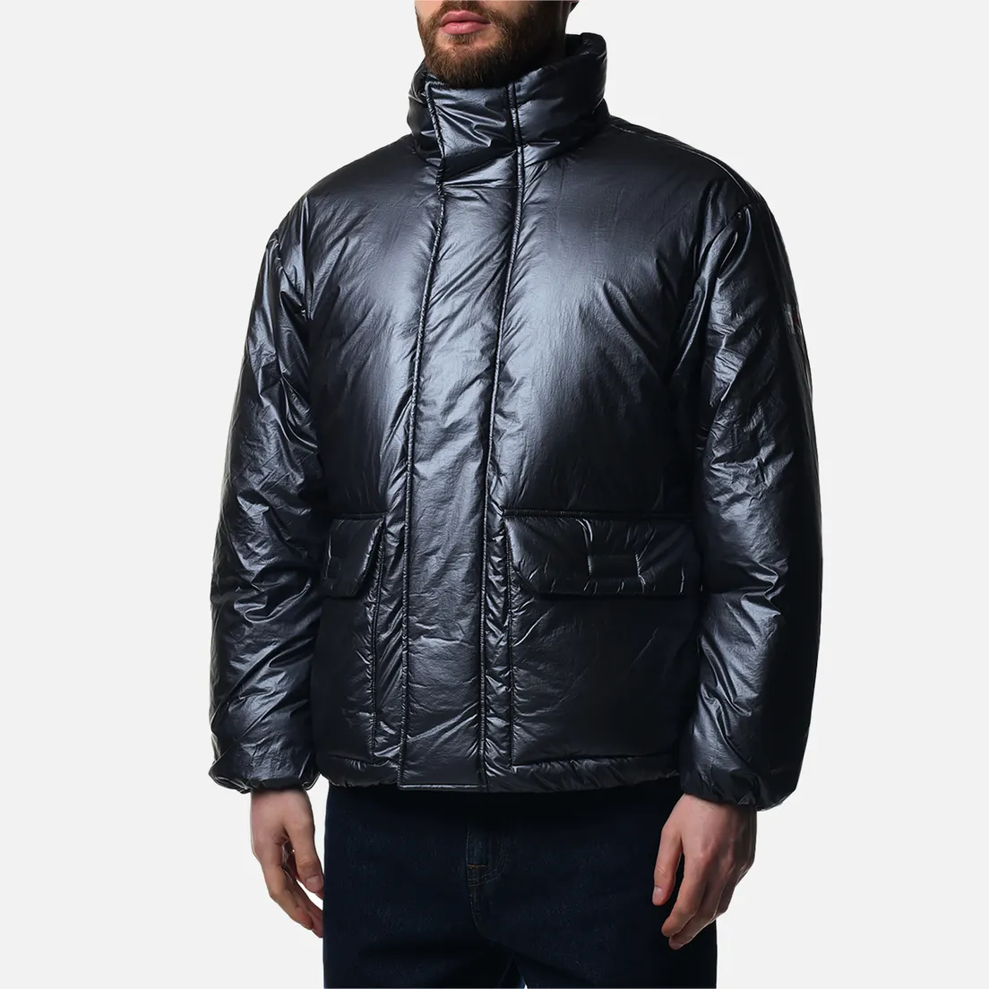 Tommy Jeans Мужской пуховик Metallic Puffer