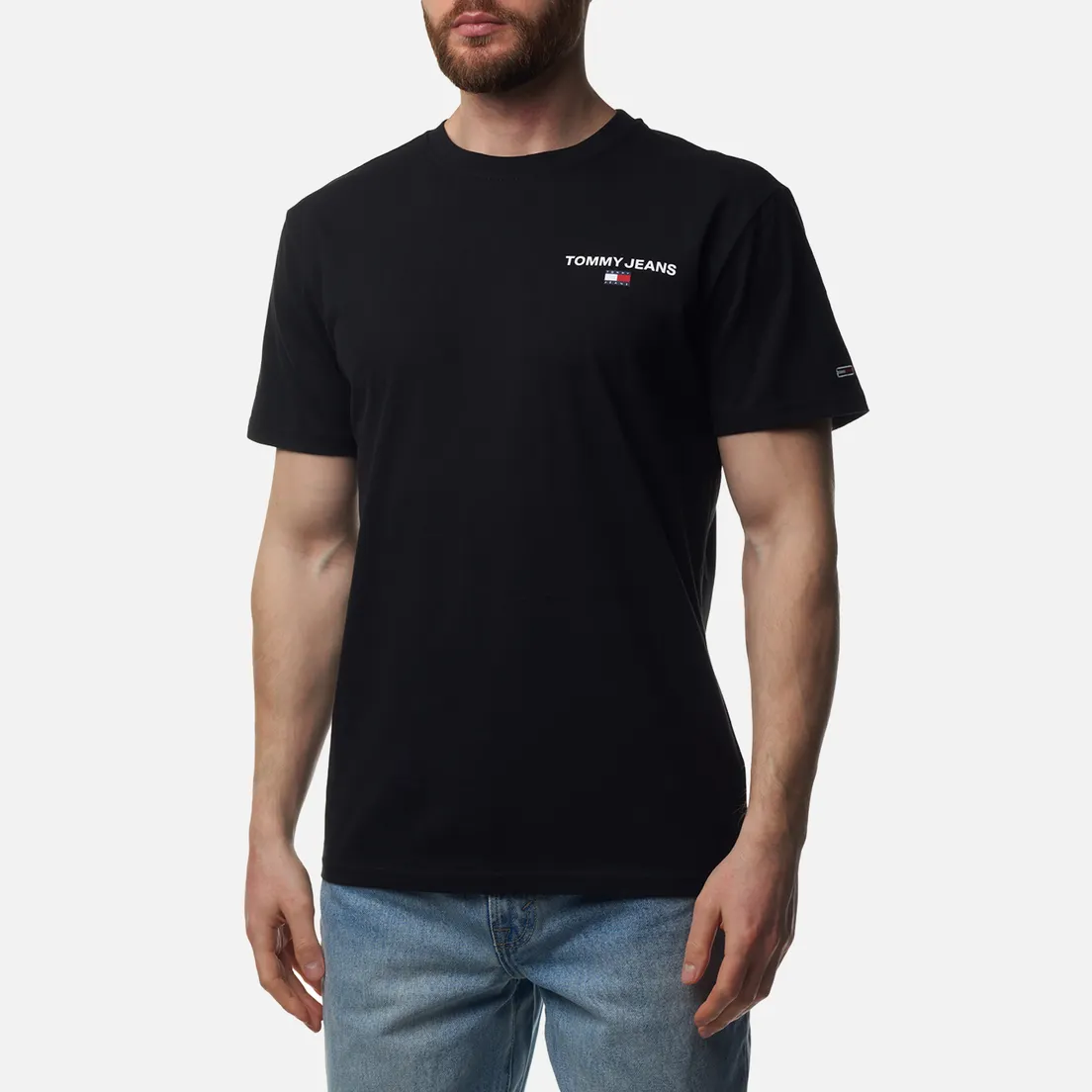 Tommy Jeans Мужская футболка Back Logo Classic Fit