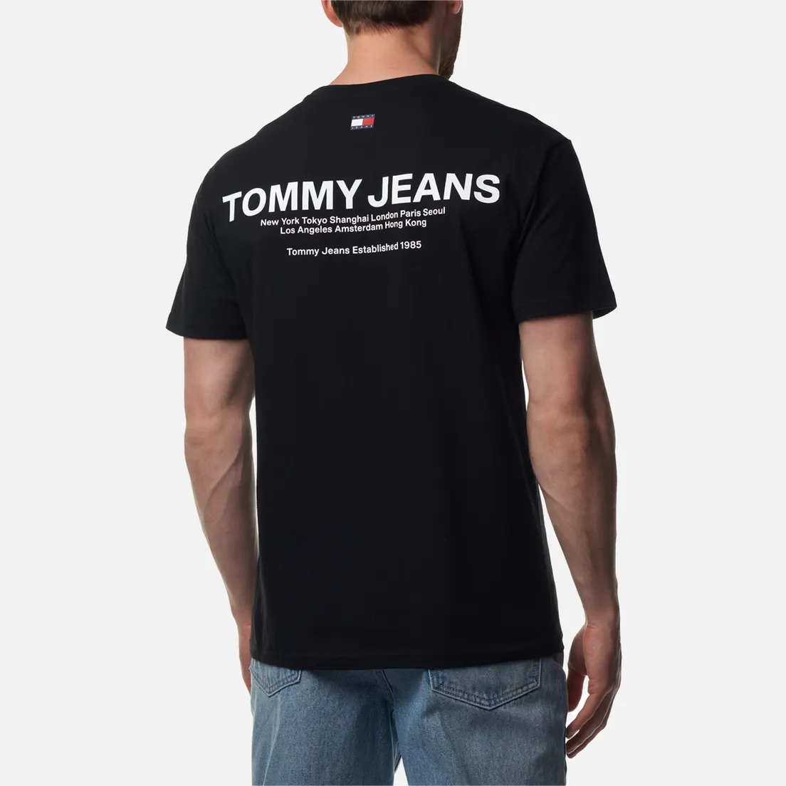 Tommy Jeans Мужская футболка Back Logo Classic Fit