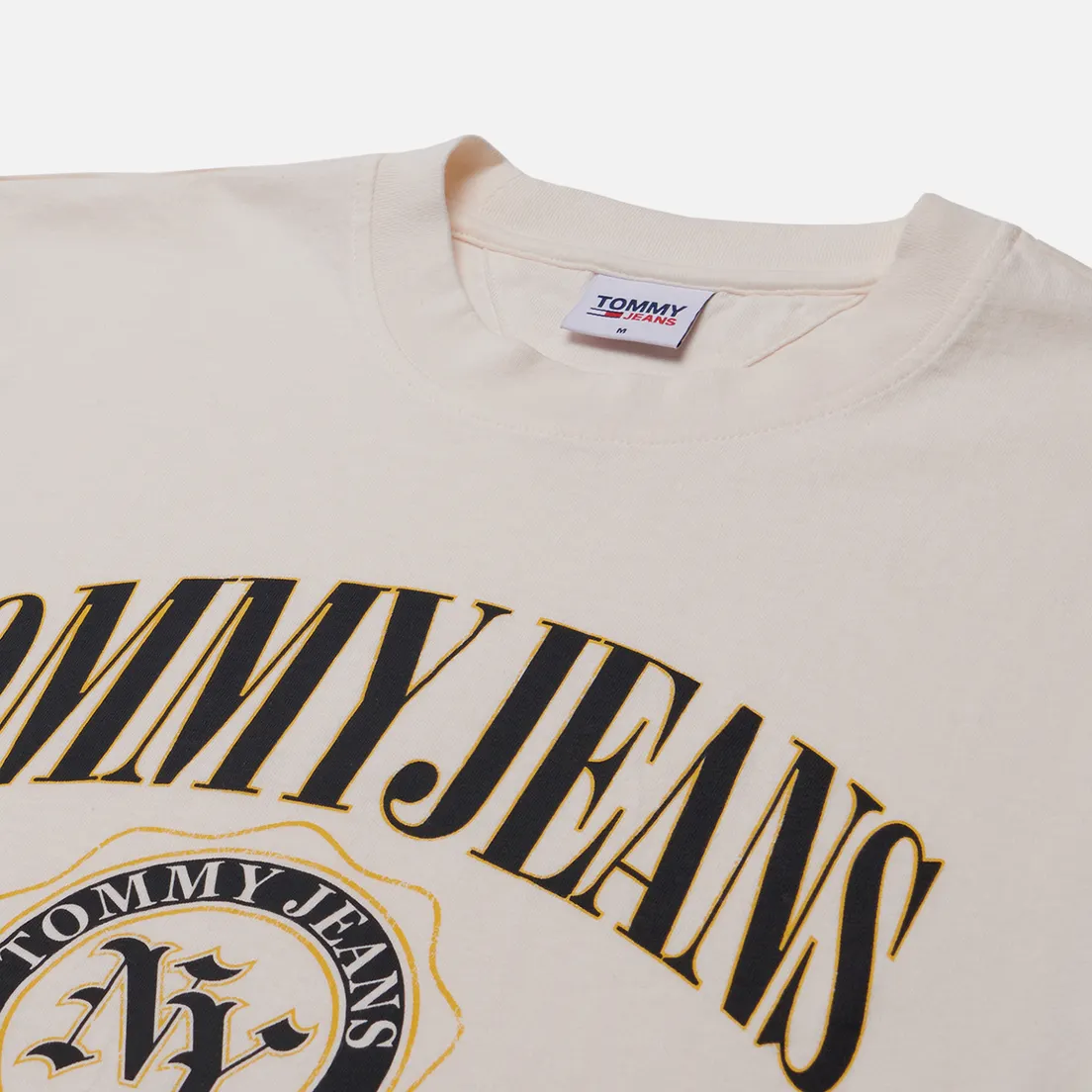 Tommy Jeans Мужская футболка Relaxed Luxe Varsity 2