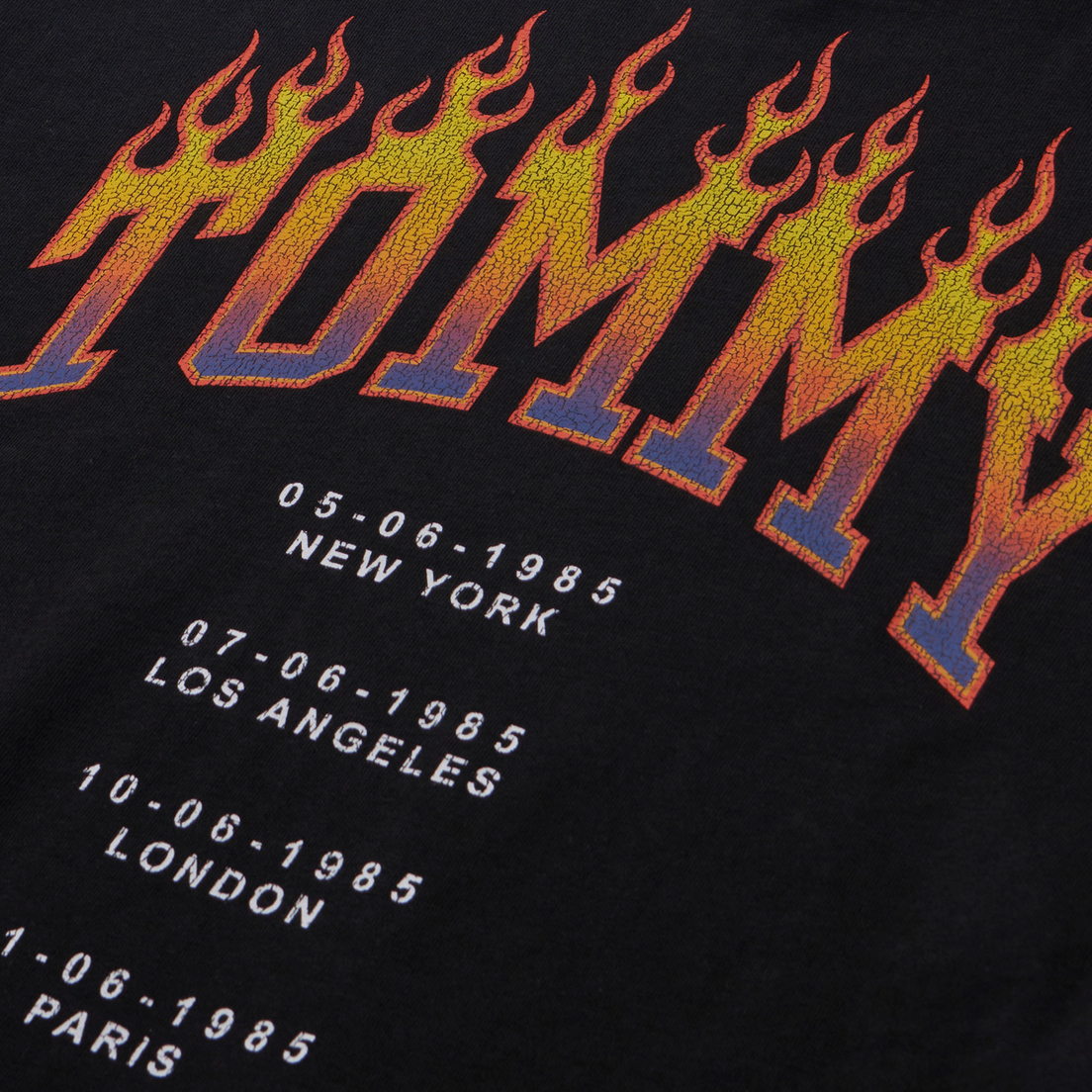 Tommy Jeans Мужская футболка Relaxed Vintage Flame