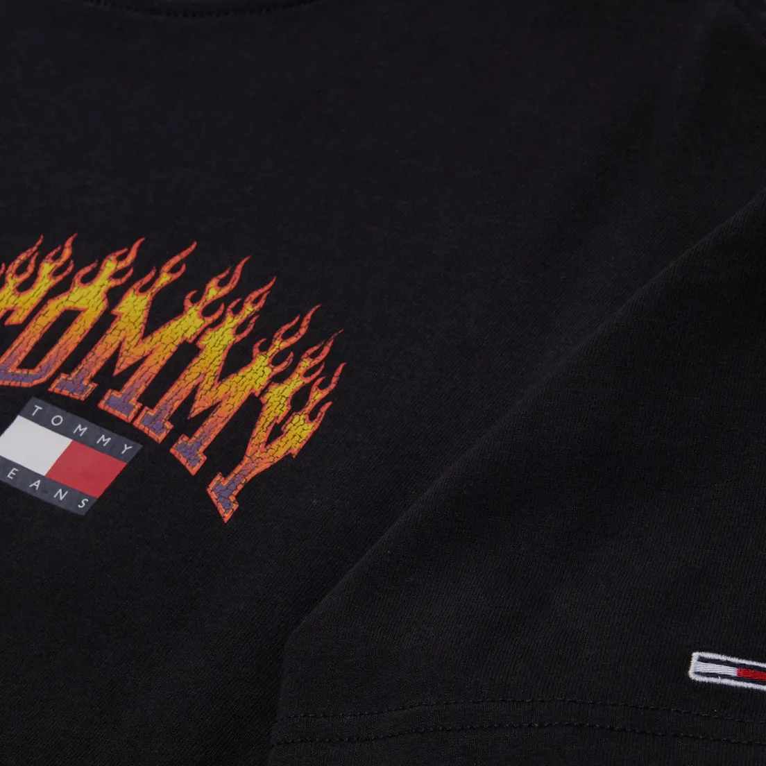 Tommy Jeans Мужская футболка Relaxed Vintage Flame