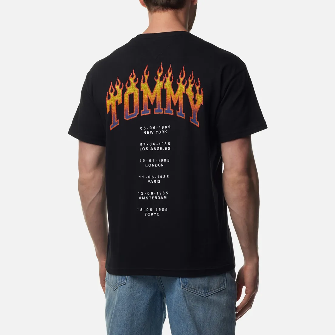 Tommy Jeans Мужская футболка Relaxed Vintage Flame