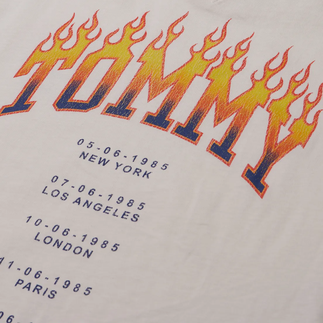 Tommy Jeans Мужская футболка Relaxed Vintage Flame