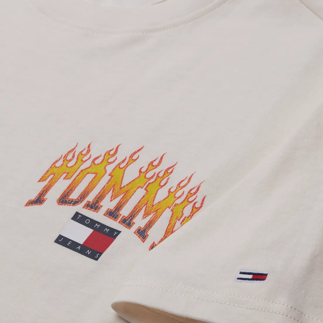 Tommy Jeans Мужская футболка Relaxed Vintage Flame