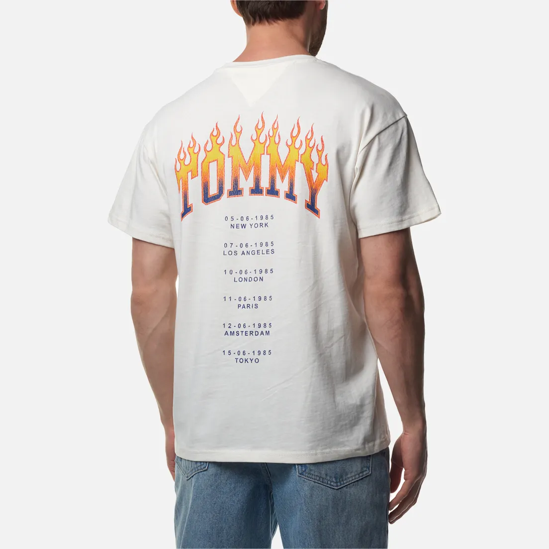 Tommy Jeans Мужская футболка Relaxed Vintage Flame