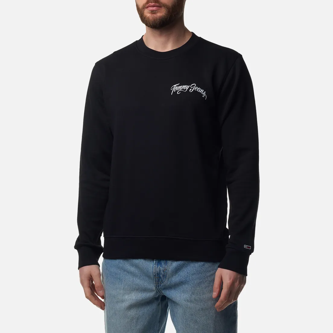 Tommy Jeans Мужская толстовка Regular Vintage City Crew Neck