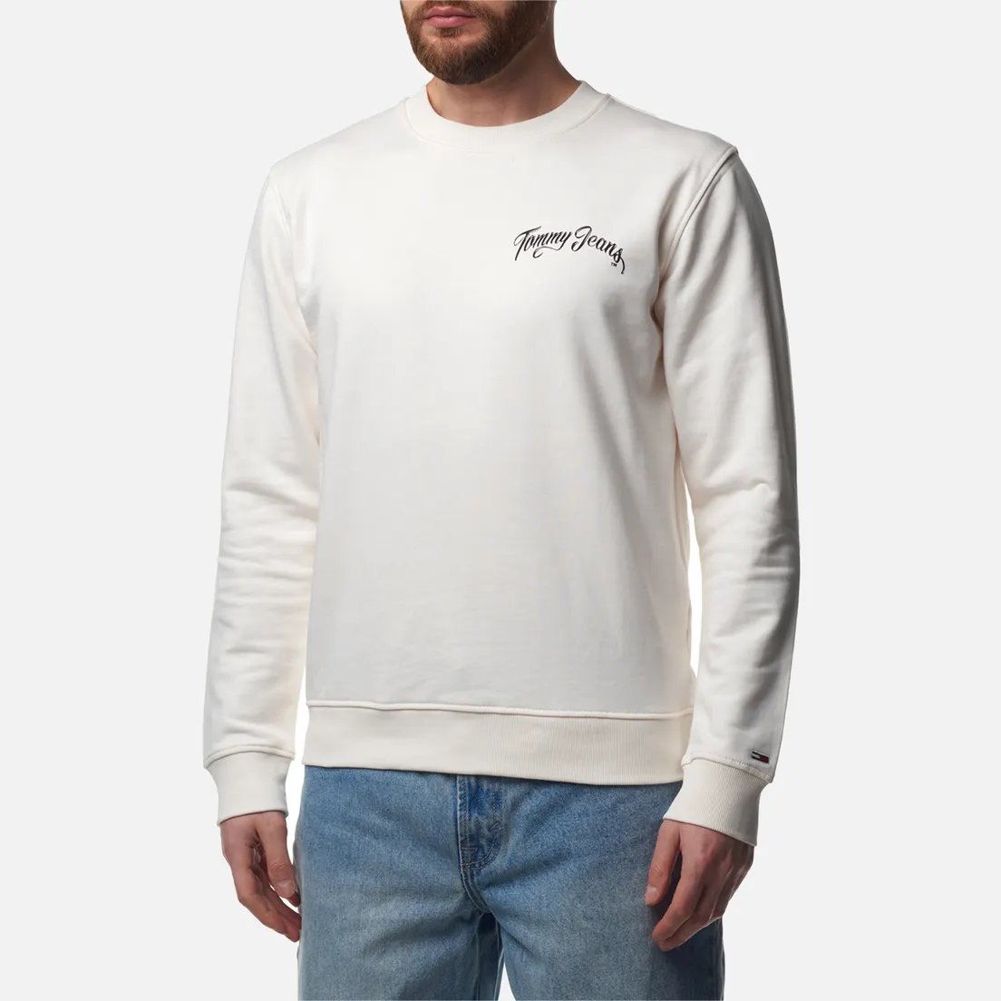 Tommy Jeans Мужская толстовка Regular Vintage City Crew Neck