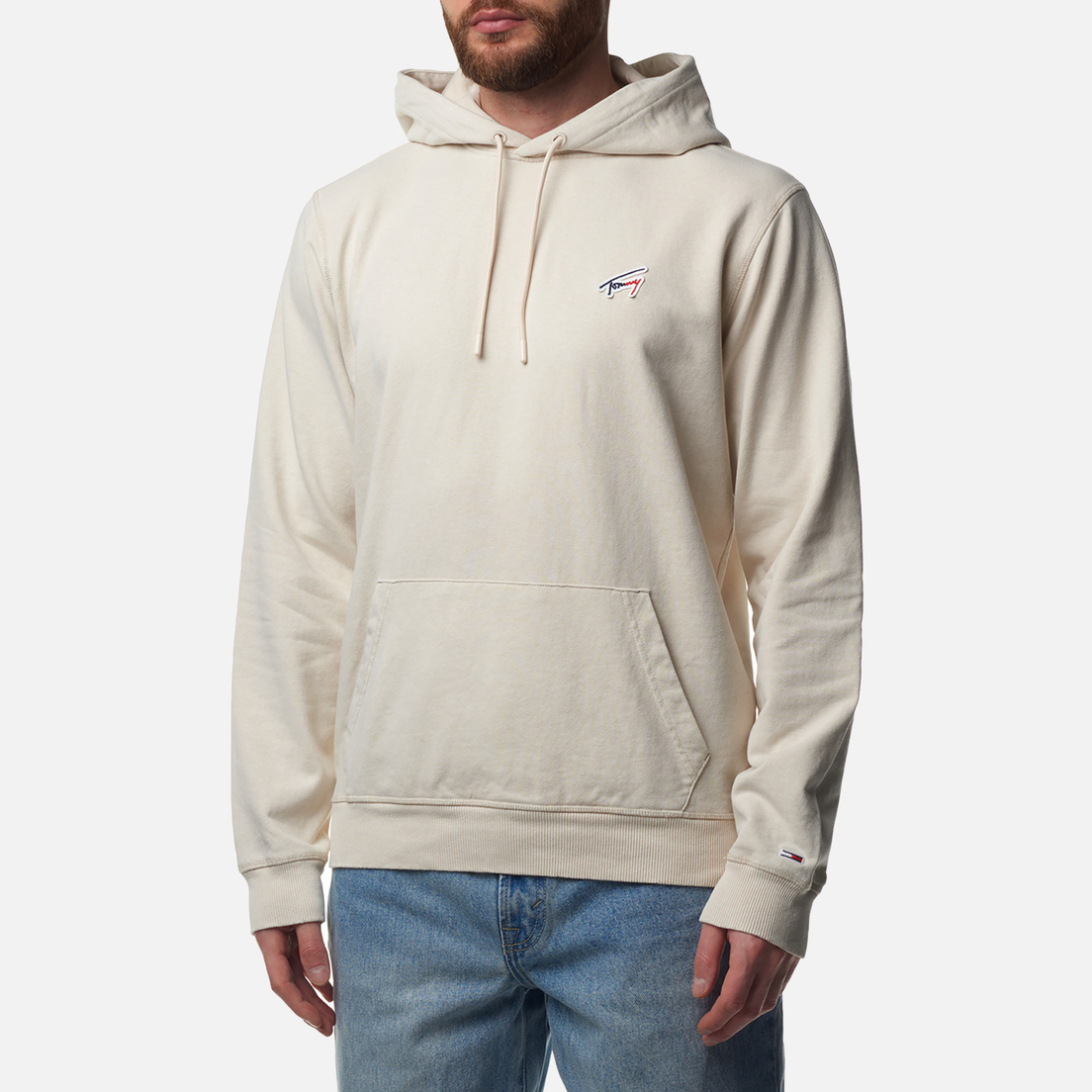 Tommy Jeans Мужская толстовка Regular Washed Signature Hoodie