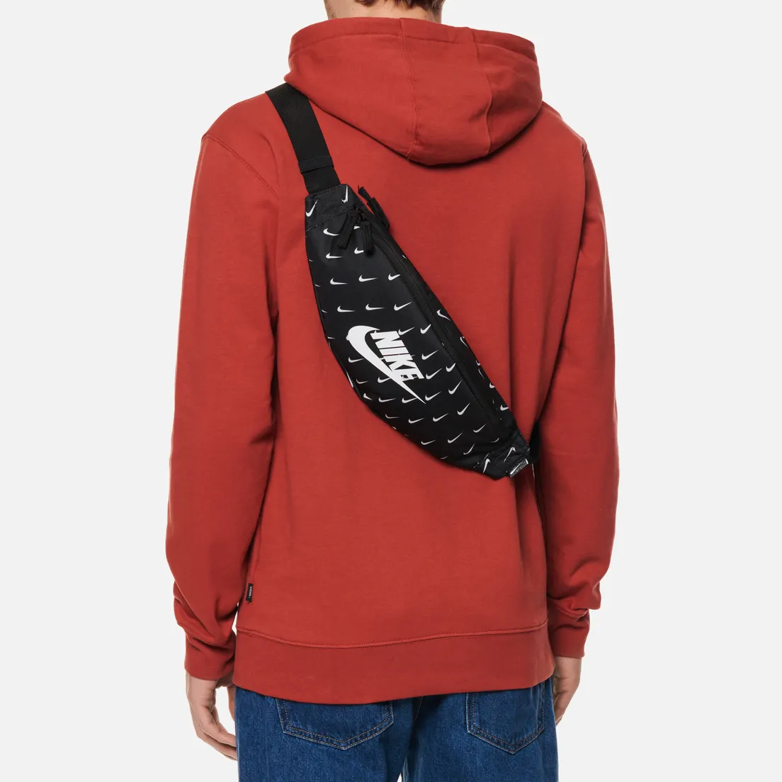 Nike Сумка на пояс Heritage Swoosh Wave